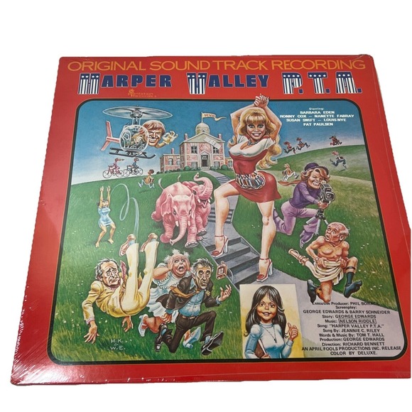 Original Soundtrack Recording Harper Valley PTA LP NEW sealed - Picture 5 of 5